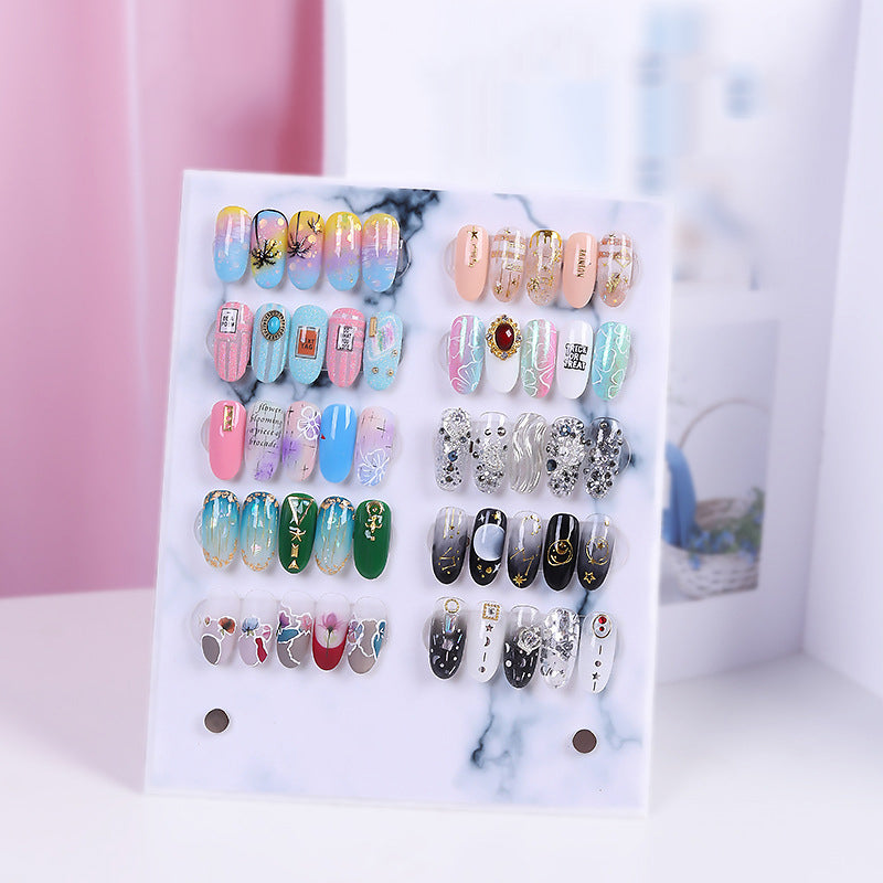 1pcs New Nail Art Display Board Work Book