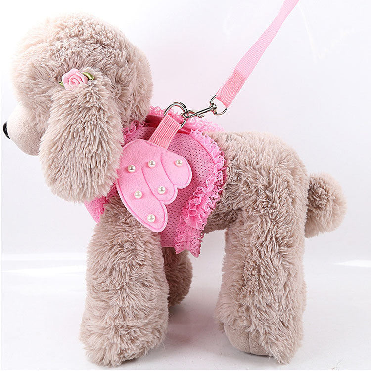 Angel Wings Pink Breathable Polyester