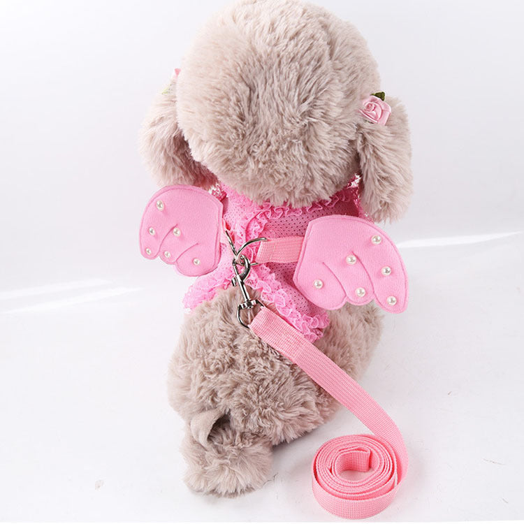Angel Wings Pink Breathable Polyester