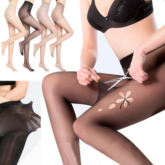 Flesh-colored Invisible Sexy Legs Plus Size Ultra-thin Pantyhose