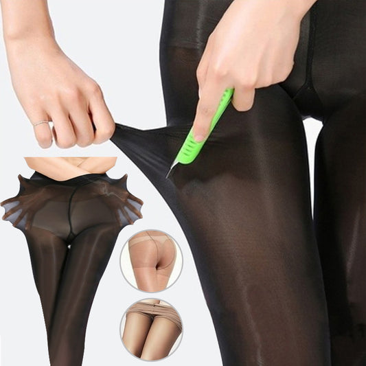 Flesh-colored Invisible Sexy Legs Plus Size Ultra-thin Pantyhose