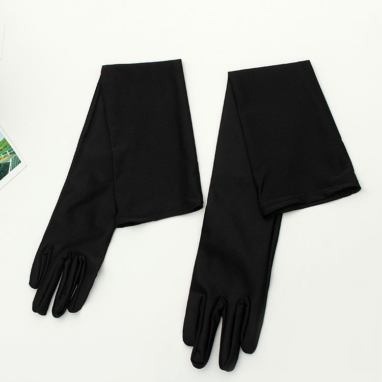 Wedding Etiquette Dress Bride Wedding Gloves Sunscreen Anti-purple