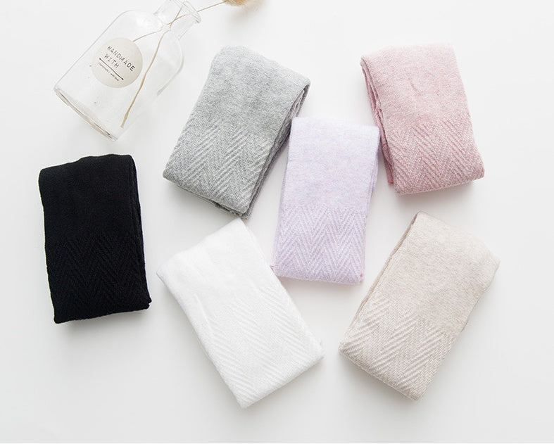 Spring And Autumn Wave Baby Baby Pantyhose Girls Comfortable Cotton Children'S Leggings