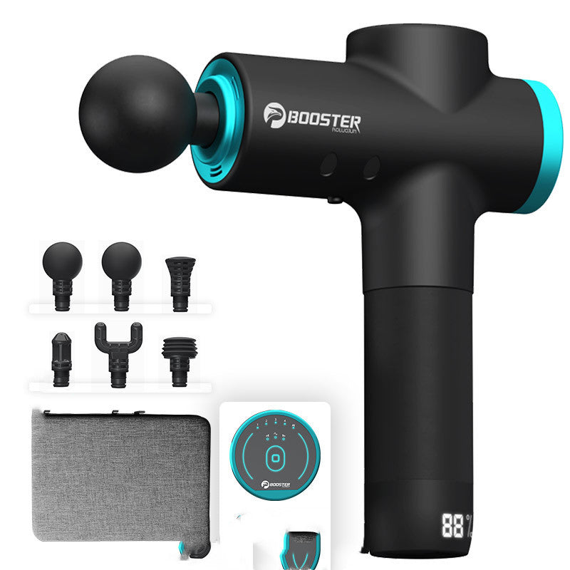 Fascia Gun Muscle Massager Touch Screen Intelligent Variable Speed Gear