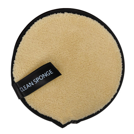 Magisk Lazy Water Makeup Remover Puddersvamp Kort Hår Rund Ansigtsvask Makeup Remover Svamp