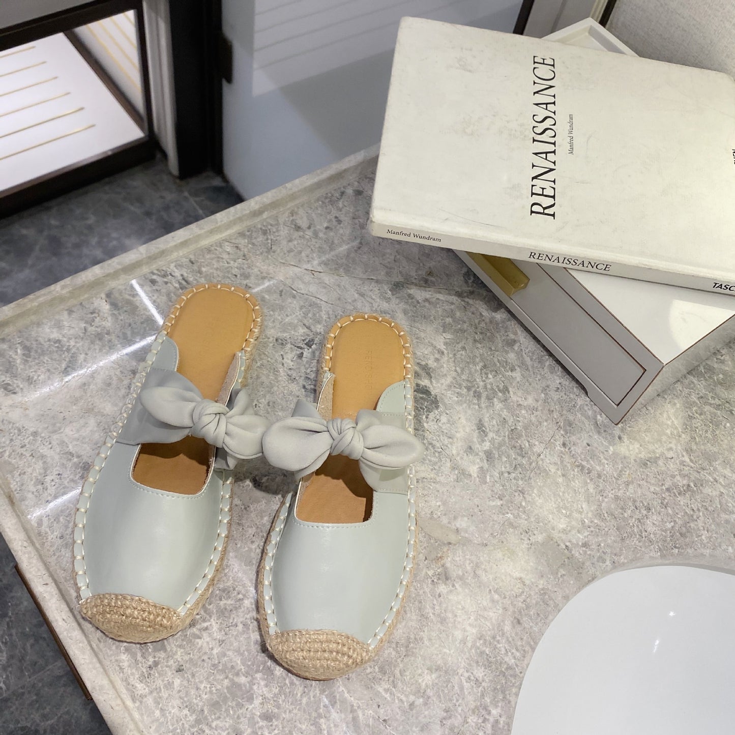 Fisherman Shoes Women's Flat Bottom New Baotou Half Slippers, Sandals, Single Shoes, Lazy Shoes
