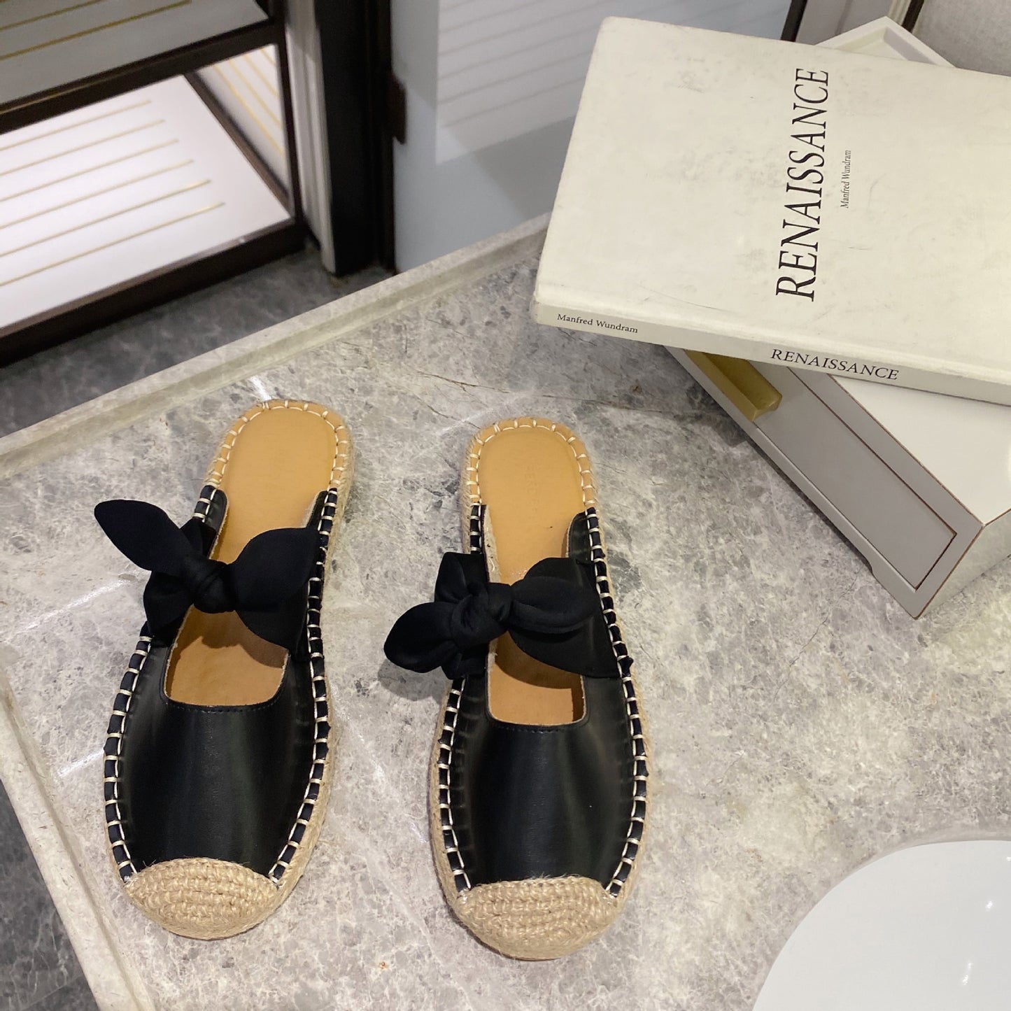 Fisherman Shoes Women's Flat Bottom New Baotou Half Slippers, Sandals, Single Shoes, Lazy Shoes