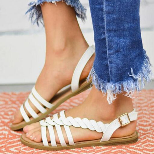 Summer New Style Roman Flat Ladies Sandals