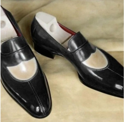 Low Heel Shallow Mouth Casual Men's Single Shoes