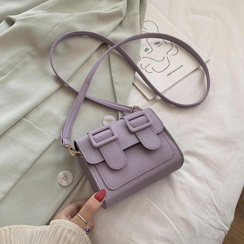 Bag kvinder messenger taske lille og alsidig enkel og cool stil kvindelig koreansk version japansk og koreansk frisk skuldertaske enkelt skulder messenger