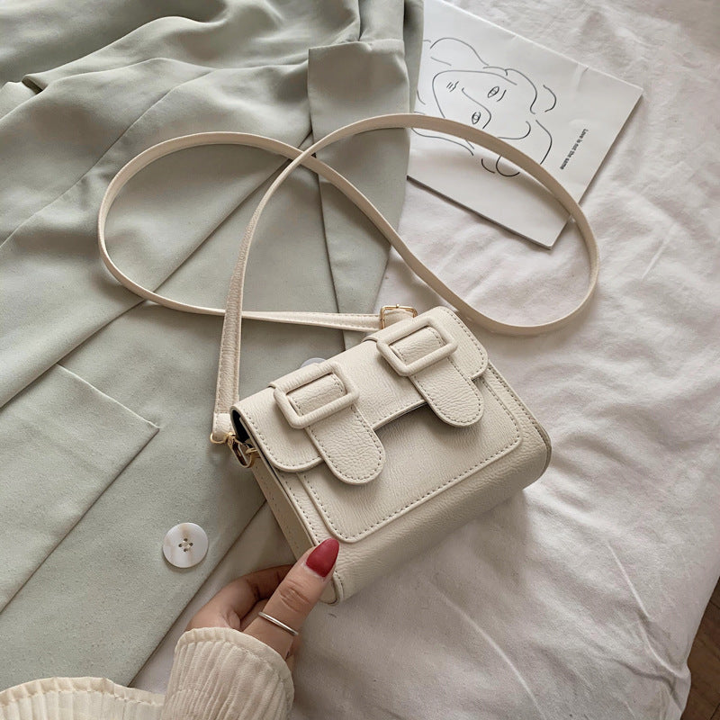 Bag kvinder messenger taske lille og alsidig enkel og cool stil kvindelig koreansk version japansk og koreansk frisk skuldertaske enkelt skulder messenger