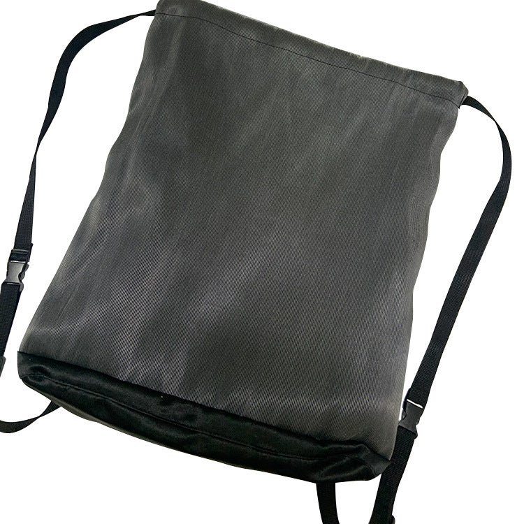 Luminous Fiber Optic Bundle Pocket Backpack Led Colorful Color Changing Drawstring Bag Outdoor Sports Luminous Bag