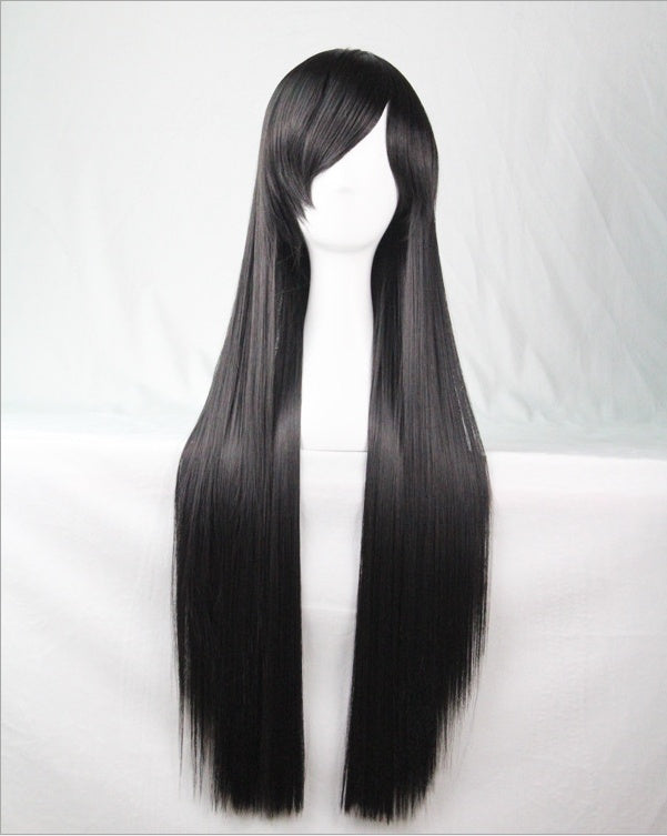 Cos Wig Color Long Straight Hair Cosplay Wig European And American Animation Hot Selling Spot 80cm Fake Found Goods