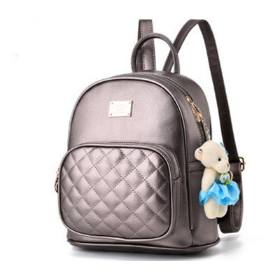 Autumn And Winter New Backpack College Style Casual Backpack Korean Fashion Trendy Ladies Bag Bear School Bag On Behalf Of