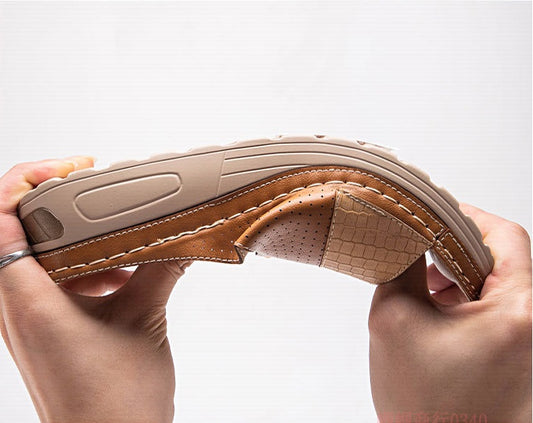 Women'S Plus Sizes Wedge Platform Non-Slip Slippers