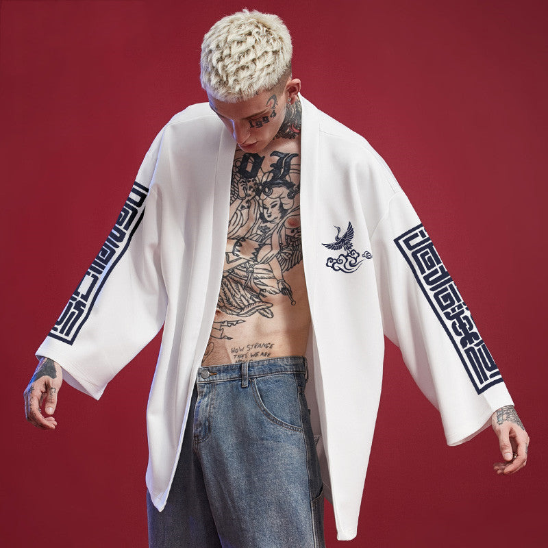 New Chinese Long Gown Men'S Wear In Spring And Summer