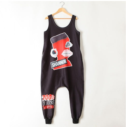 New Casual Pants One Piece Large Loose Guangzhou Women's Harlem Pants Fashion Brand Women's Wear