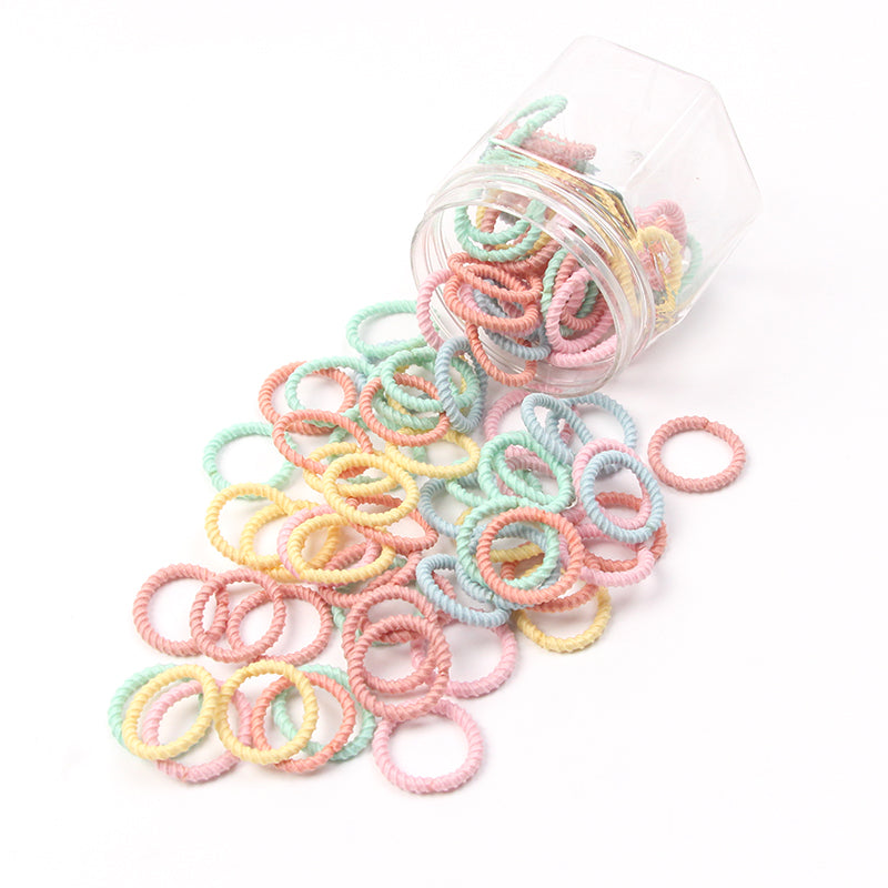 Huang Xiaoniu Baby Rubber Band Non-Disposable Plus Small Female Baby Does Not Hurt The Hair Rope Tie Pull Small Hair Ring Hair Accessories
