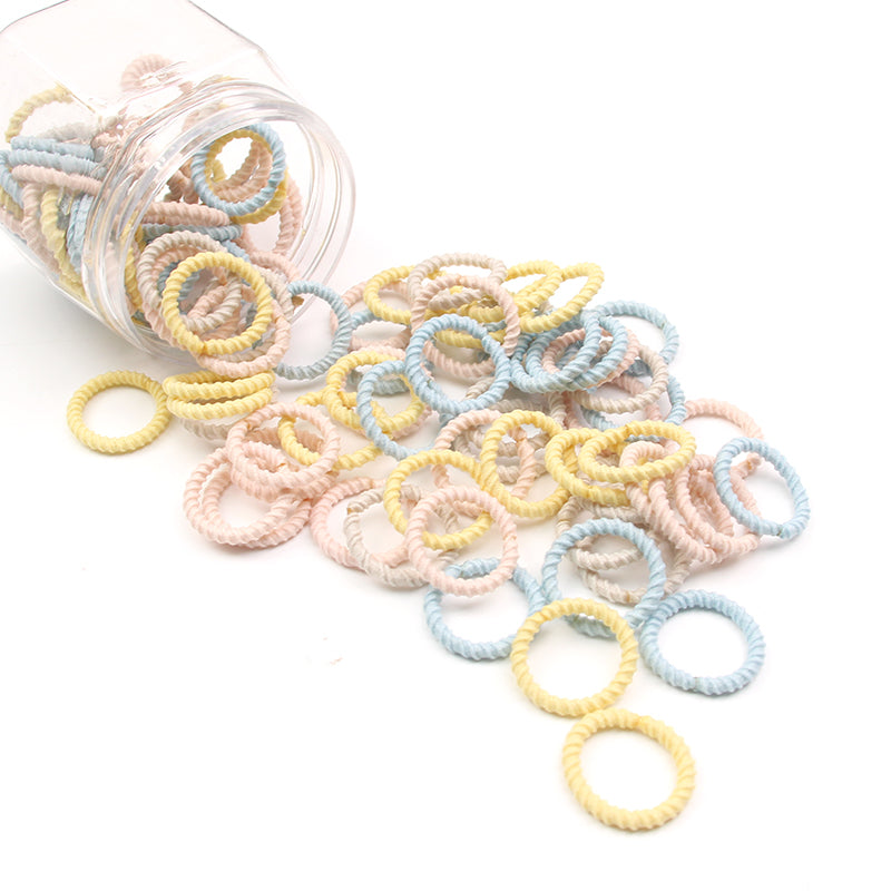 Huang Xiaoniu Baby Rubber Band Non-Disposable Plus Small Female Baby Does Not Hurt The Hair Rope Tie Pull Small Hair Ring Hair Accessories