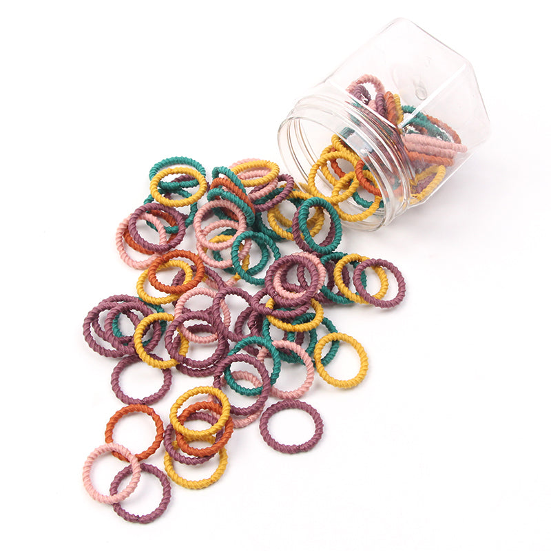 Huang Xiaoniu Baby Rubber Band Non-Disposable Plus Small Female Baby Does Not Hurt The Hair Rope Tie Pull Small Hair Ring Hair Accessories