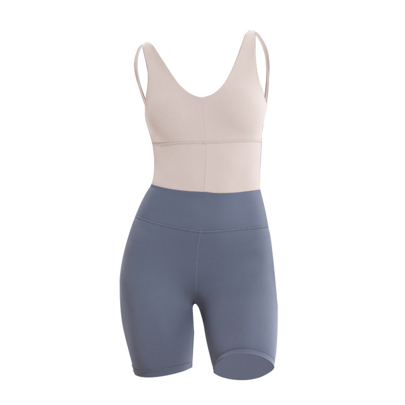 European And American New Sexy Peach Hip Tight-Fitting Five-Point Yoga Pants