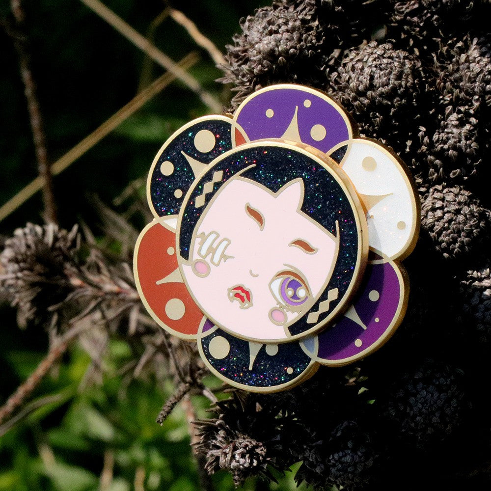 Quando Fantasy Original Design Black Kite Series Personality Brooch Unique Badge Art Enamel All-Match Gift