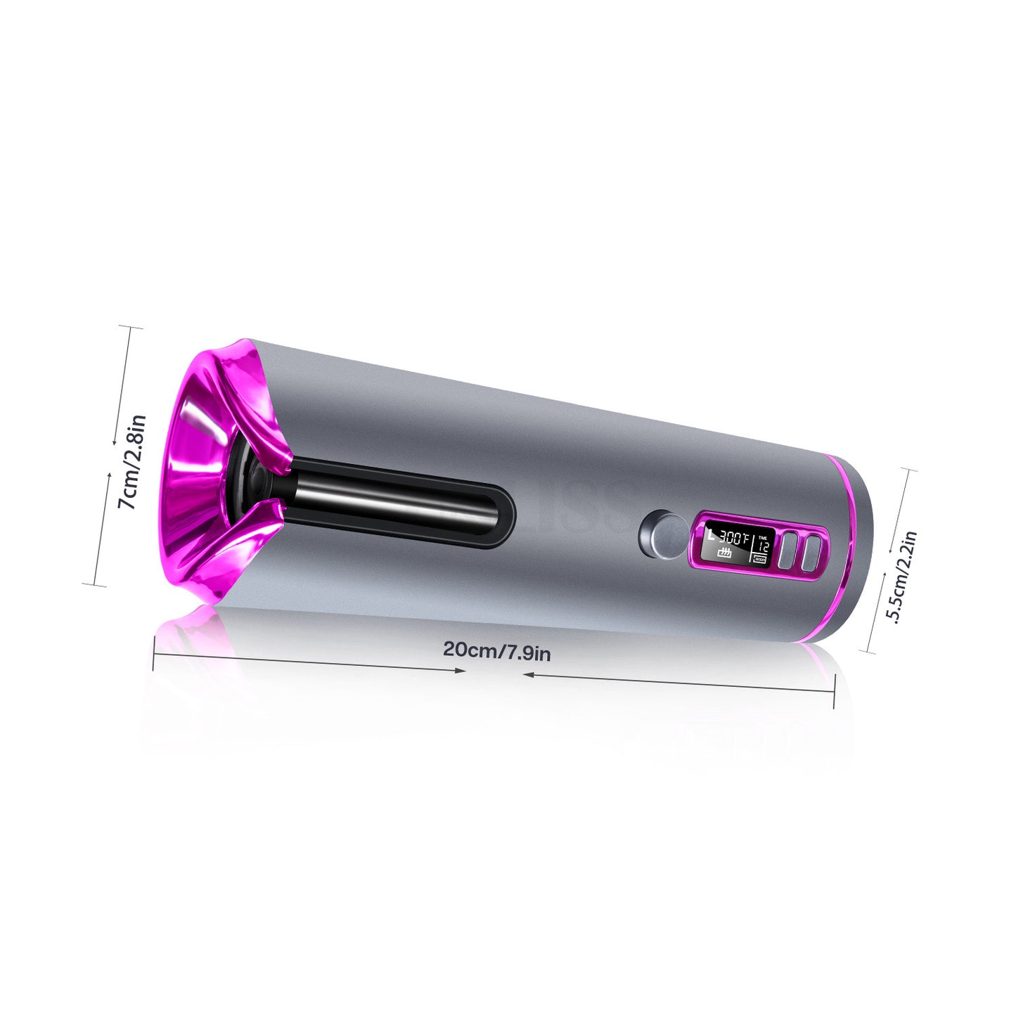 Hårbørster Bærbar Automatisk Hårbørste Multifunktionel Usb-opladning