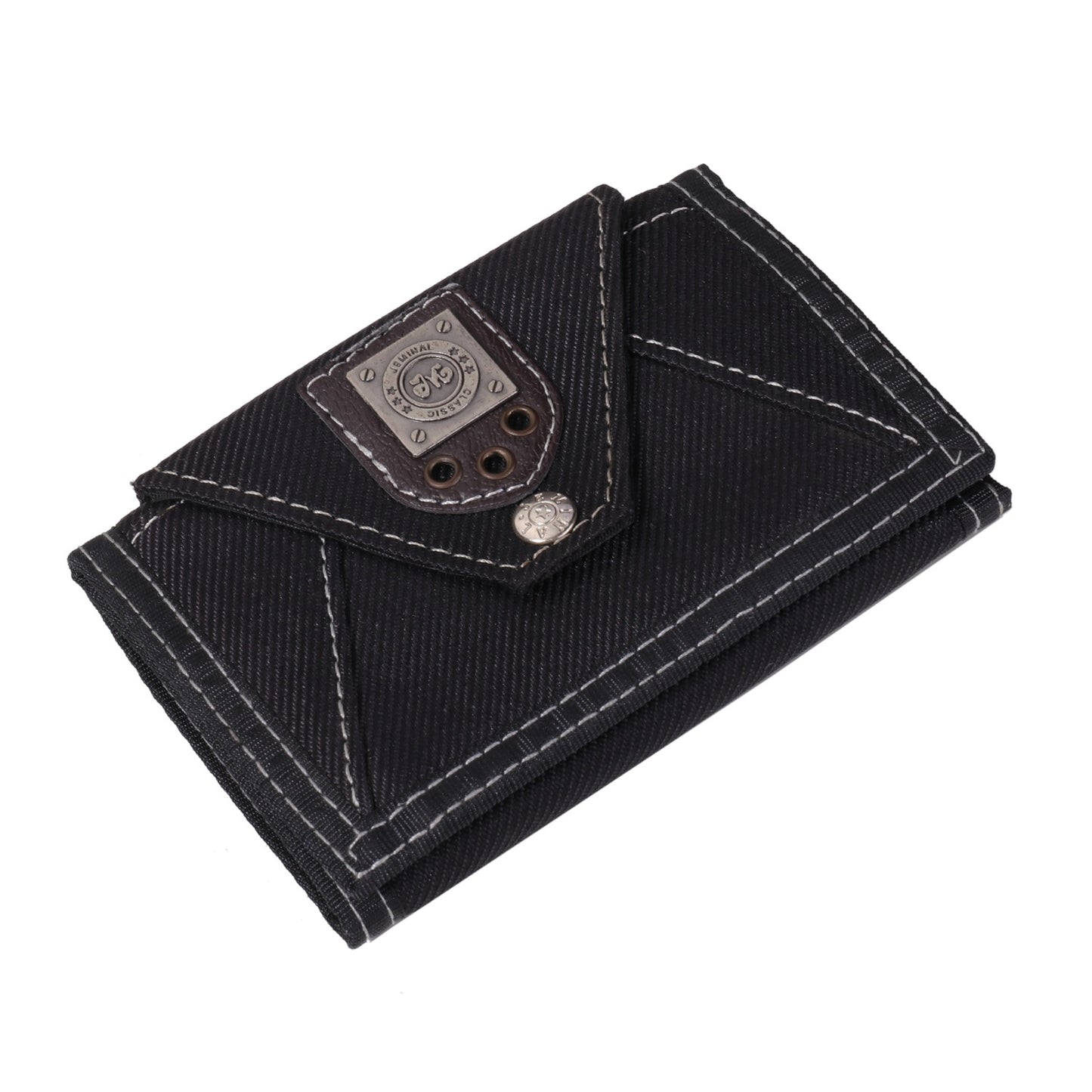 Korean Version Of Solid Color Casual Canvas Wallet Student Sports Wallet