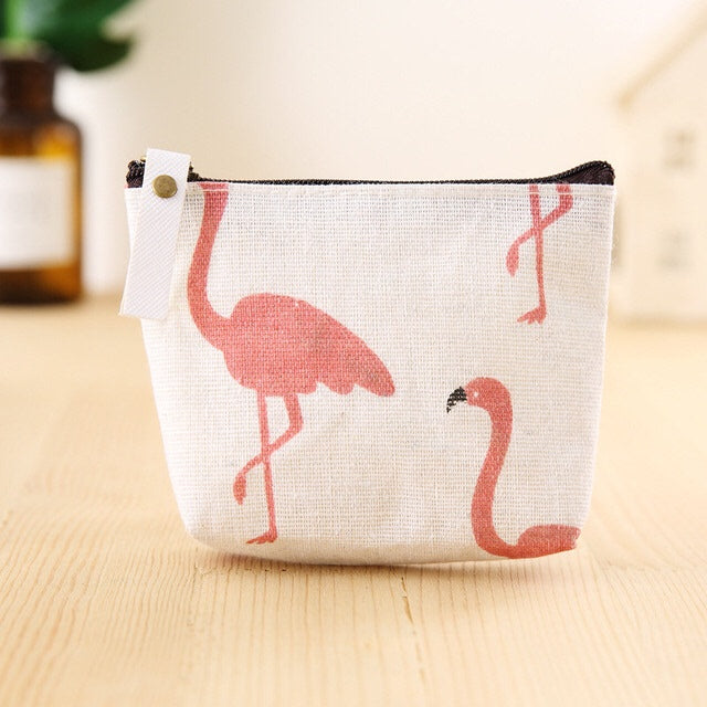 Cute Mini Square Bag Coin Purse Female Cartoon Coin Bag Purse
