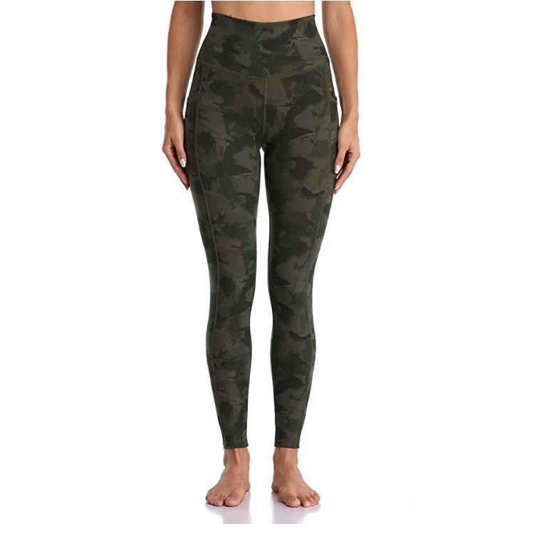 High Waist Abdomen Yoga Pants Wear Tight-Fitting High-Stretch Training Peach Fitness Pants