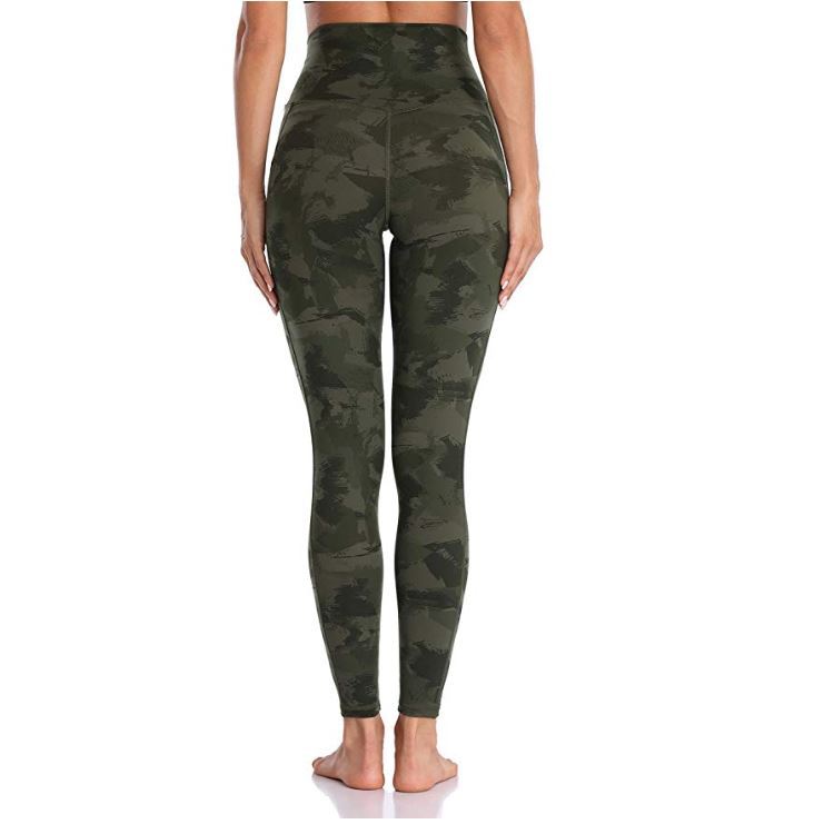 High Waist Abdomen Yoga Pants Wear Tight-Fitting High-Stretch Training Peach Fitness Pants