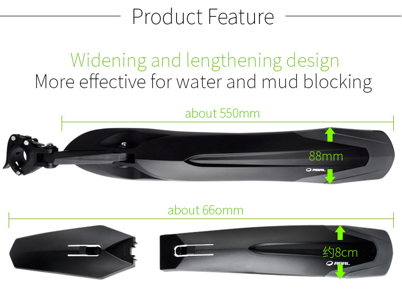 Rbrl Rl-910 Mountain Bike Mudguard