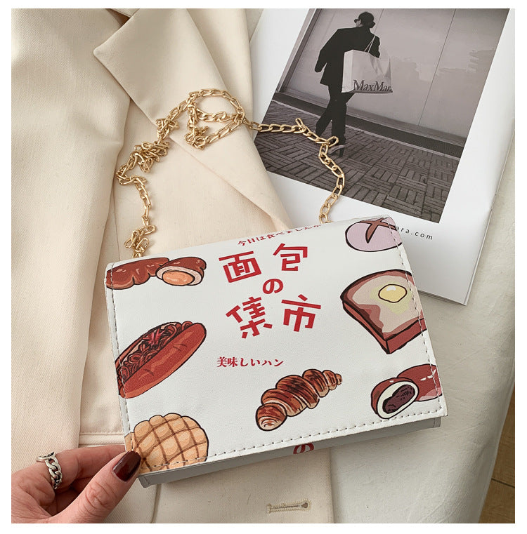 Foreign Trade Female Bag New Small Square Bag Street Trend Personality National Style Chain Messenger Bag