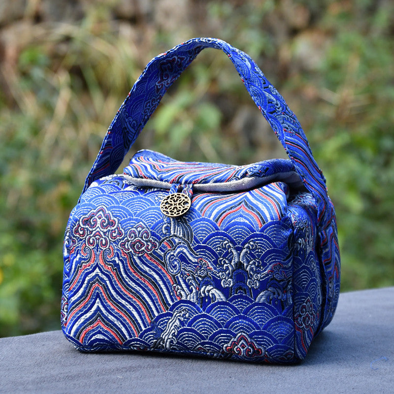 Storage Bag Tea Set Quick Guest Cup Storage Bag Tea Cup Teapot Cloth Bag Portable Cloth Bag