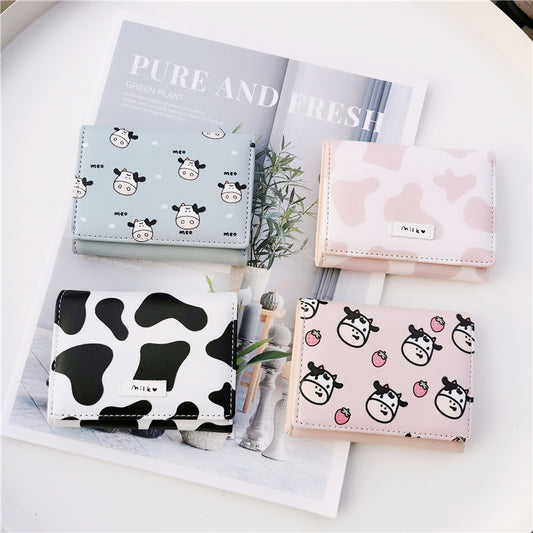 New Multi- Card Pocket Small Wallet Short Wallet Ladies Mini Wallet 30 Off Wallet Japanese And Korean Version Card Package Women