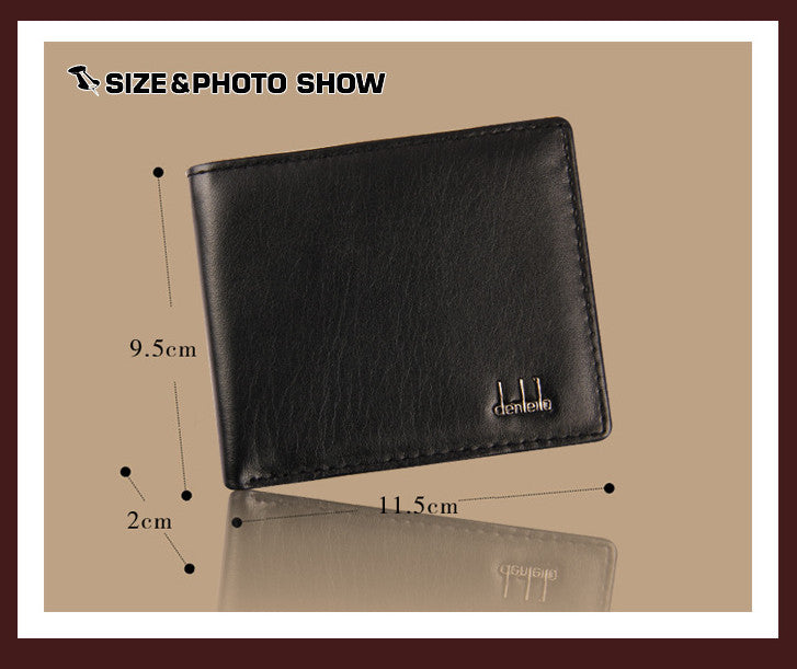 Faux Leather Men's Wallet, Activity Wallet Wholesale, Men's Short Wallet, Pu Wallet, Card Case