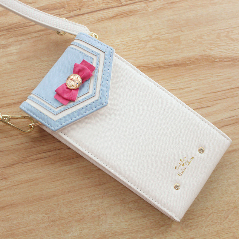 New Style Meishao Ladies Long Mobile Phone Bag Large Capacity Large Banknote Student Diagonal Cross Wallet Trendy Wallet Cross Bag