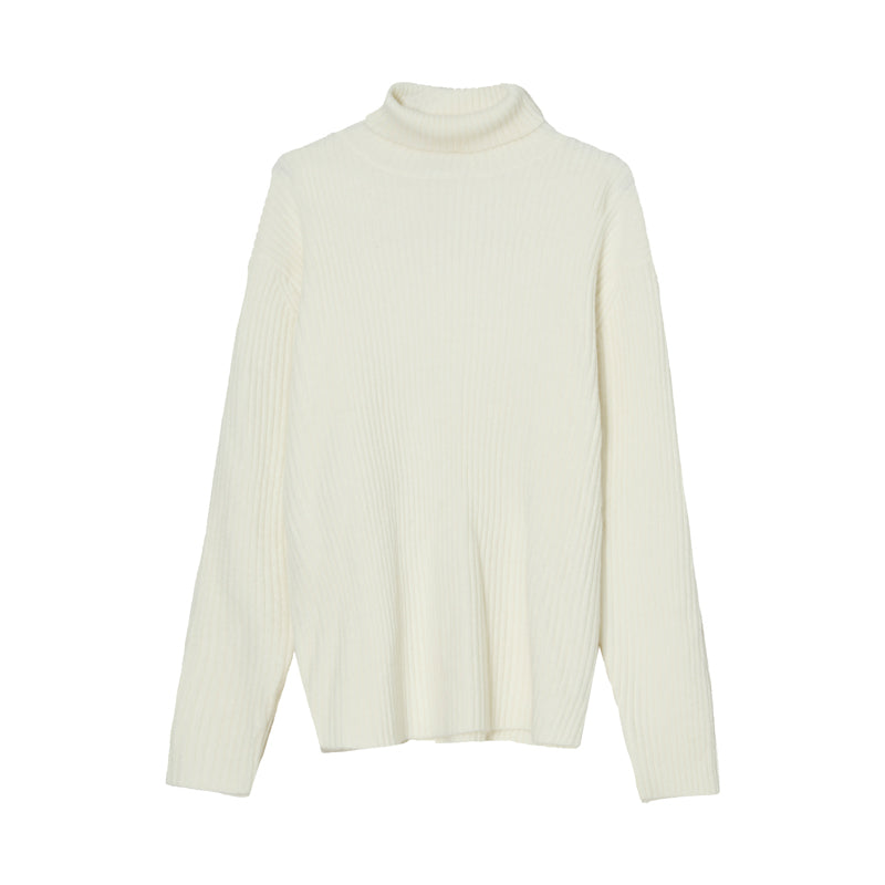 Turtleneck Sweater Men's Solid Color Base Bweater