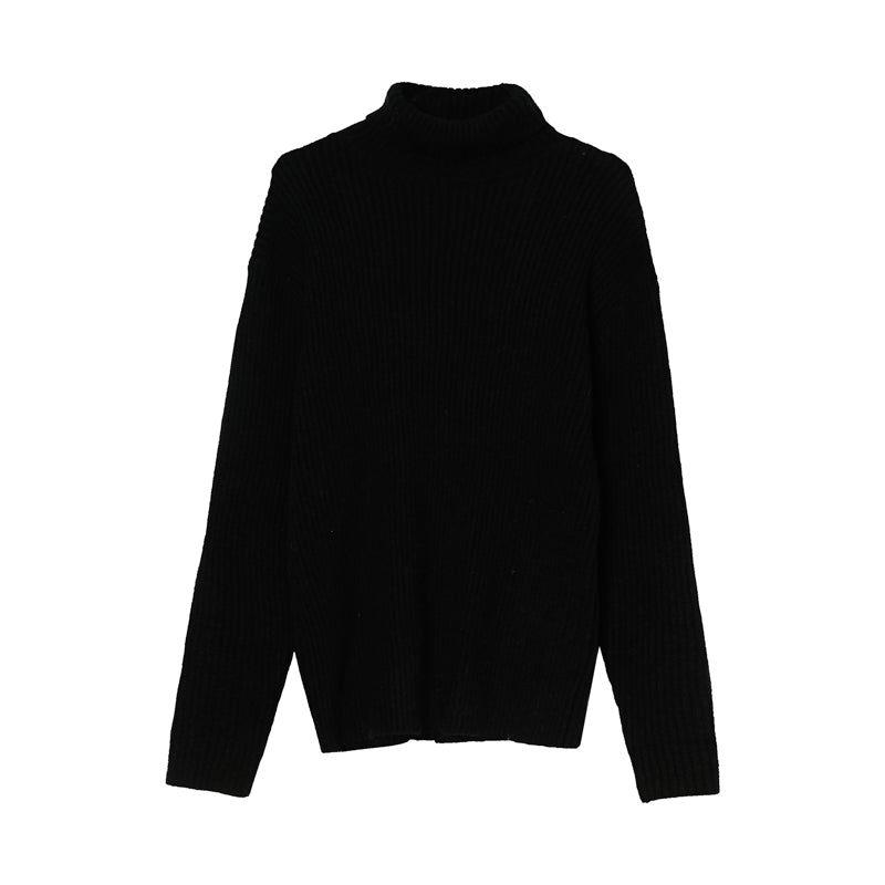 Turtleneck Sweater Men's Solid Color Base Bweater