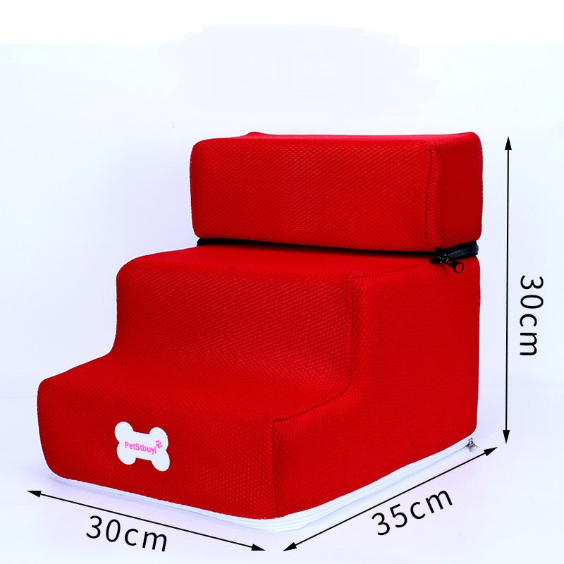 Pet Sponge On The Sofa Bed Climbing Ladder