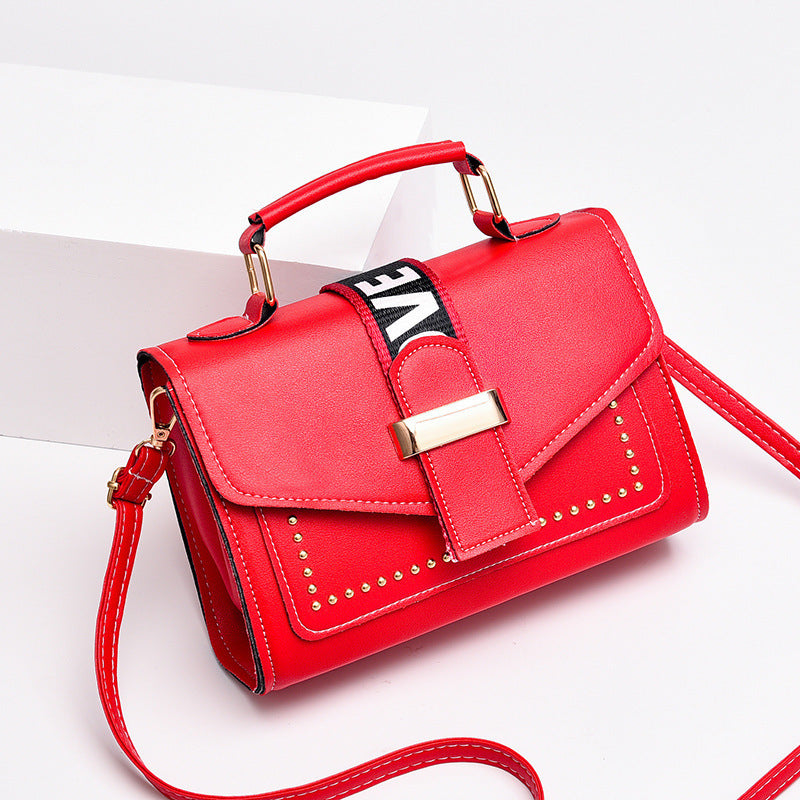 Fashionable Korean Version Of The Small Square Bag, Single-Handle Shoulder Bag, Trendy All-Match