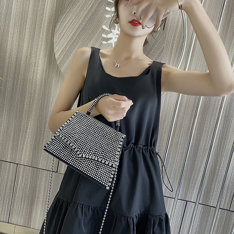 New Trendy Net Celebrity Fashion Single Shoulder Bag Popular All-Match Messenger Bag