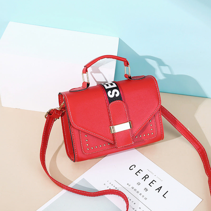Fashionable Korean Version Of The Small Square Bag, Single-Handle Shoulder Bag, Trendy All-Match