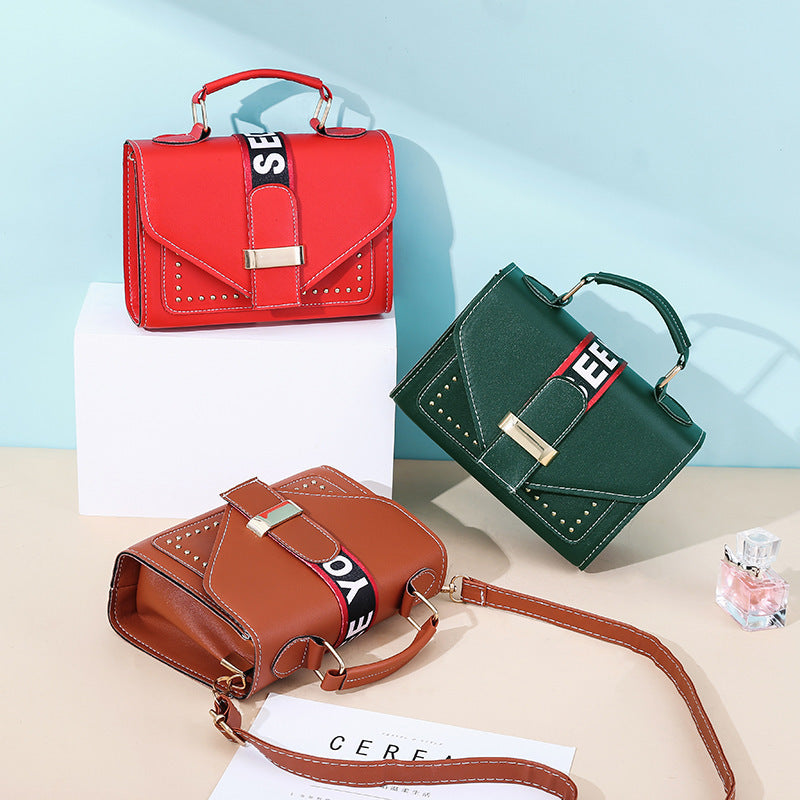 Fashionable Korean Version Of The Small Square Bag, Single-Handle Shoulder Bag, Trendy All-Match