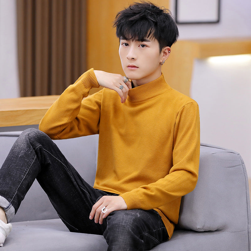 High-Necked Handsome Bottoming Shirt Sweater