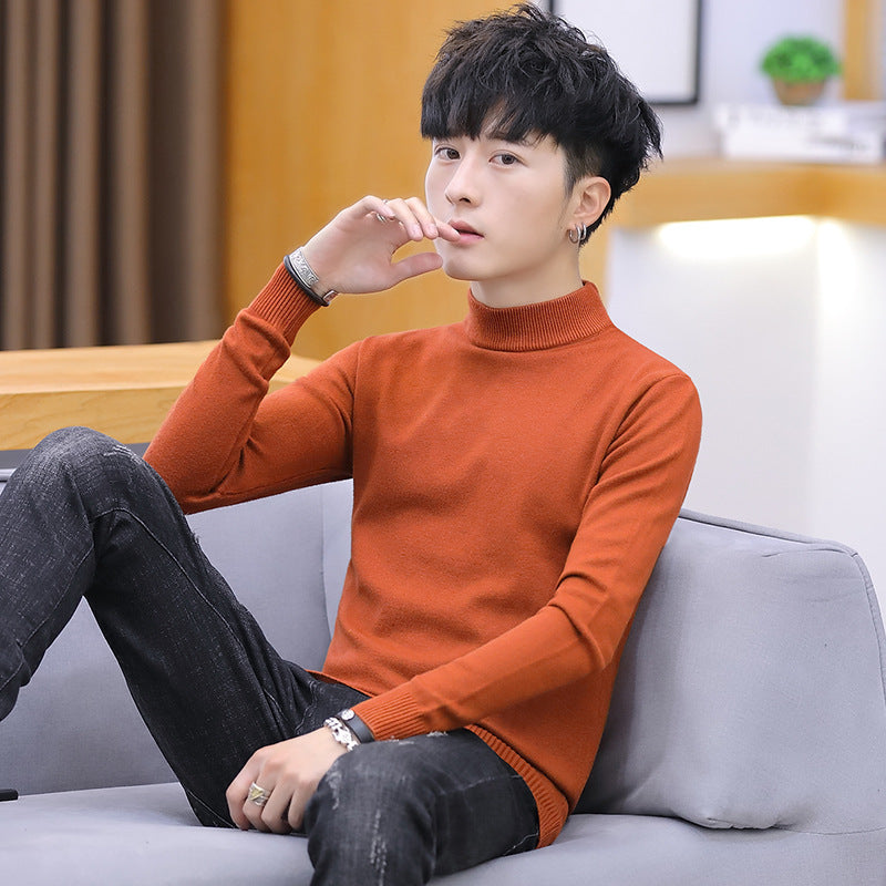High-Necked Handsome Bottoming Shirt Sweater