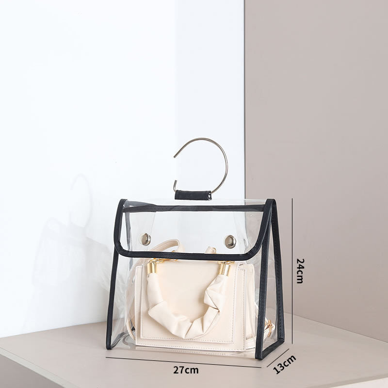 Creative Bag Storage Bag, Dust-Proof Bag, Transparent Finishing Protection Bag, Dust-Proof And Moisture-Proof Hanging Storage Hanging Bag Customization