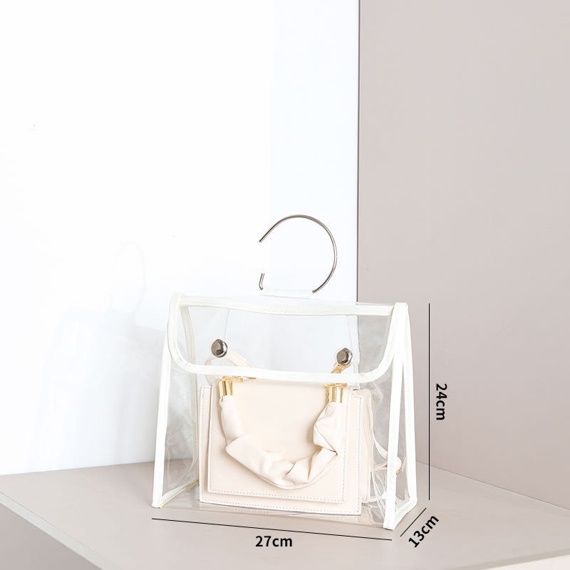 Creative Bag Storage Bag, Dust-Proof Bag, Transparent Finishing Protection Bag, Dust-Proof And Moisture-Proof Hanging Storage Hanging Bag Customization