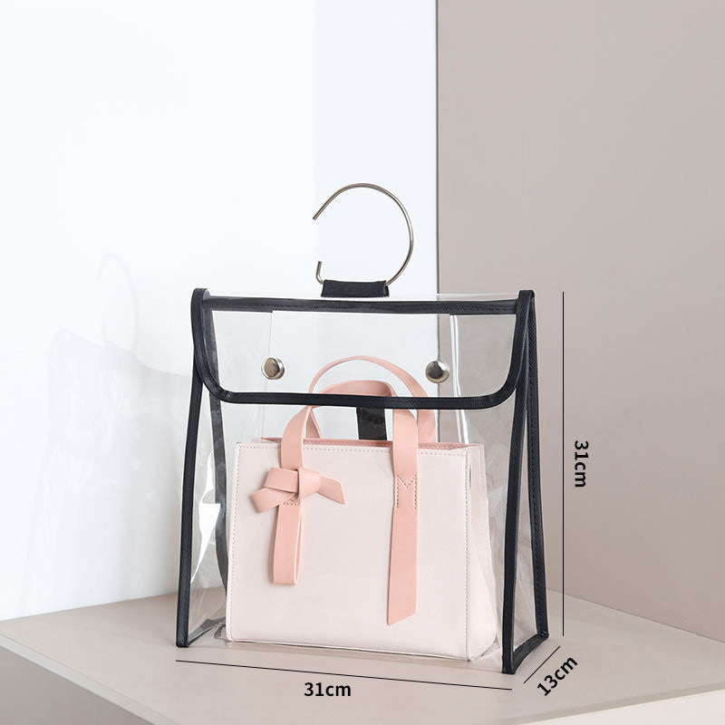 Creative Bag Storage Bag, Dust-Proof Bag, Transparent Finishing Protection Bag, Dust-Proof And Moisture-Proof Hanging Storage Hanging Bag Customization