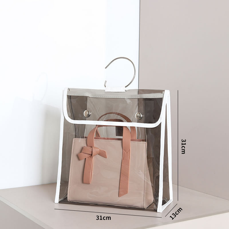Creative Bag Storage Bag, Dust-Proof Bag, Transparent Finishing Protection Bag, Dust-Proof And Moisture-Proof Hanging Storage Hanging Bag Customization